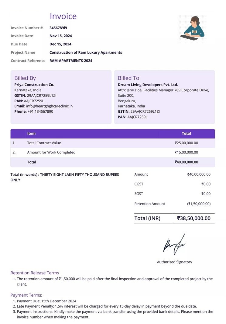 PDF Invoice
